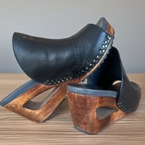 Dansko Handcrafted leather Wooden Heel